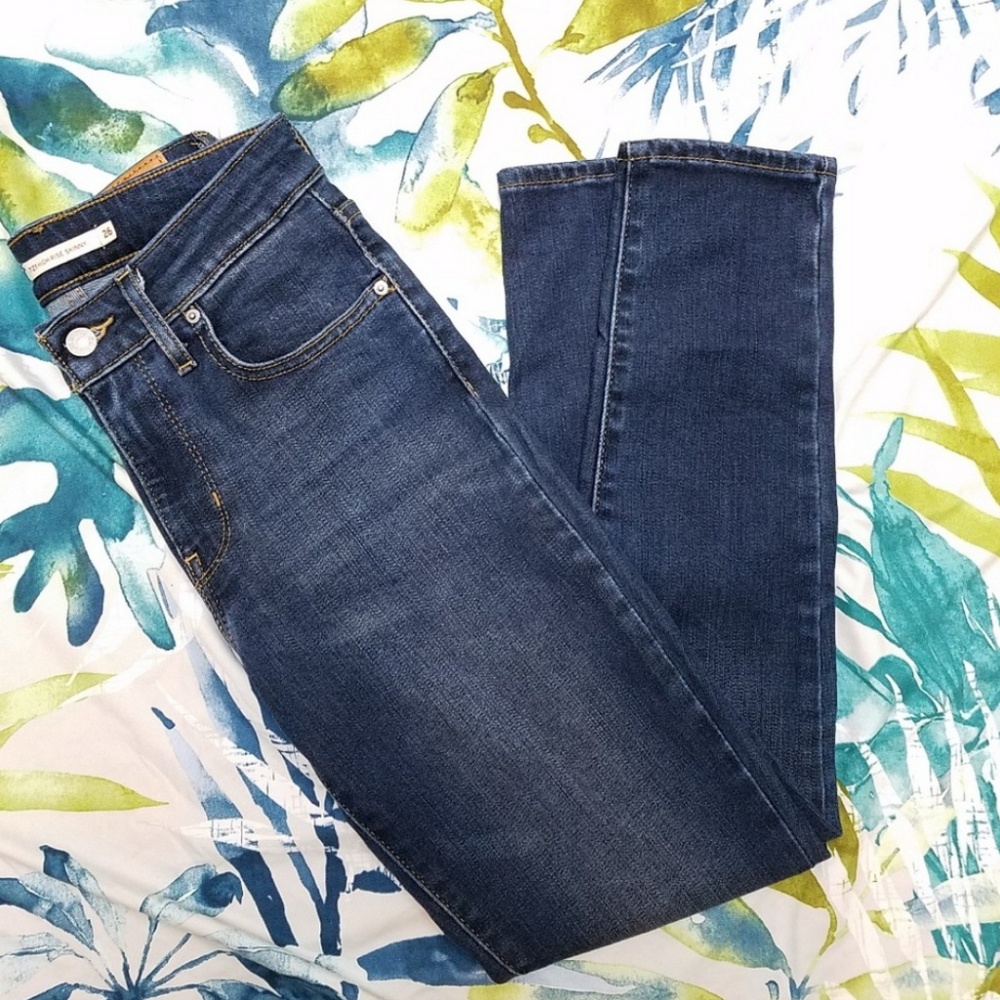 Levi's 721 High Rise Skinny Jeans